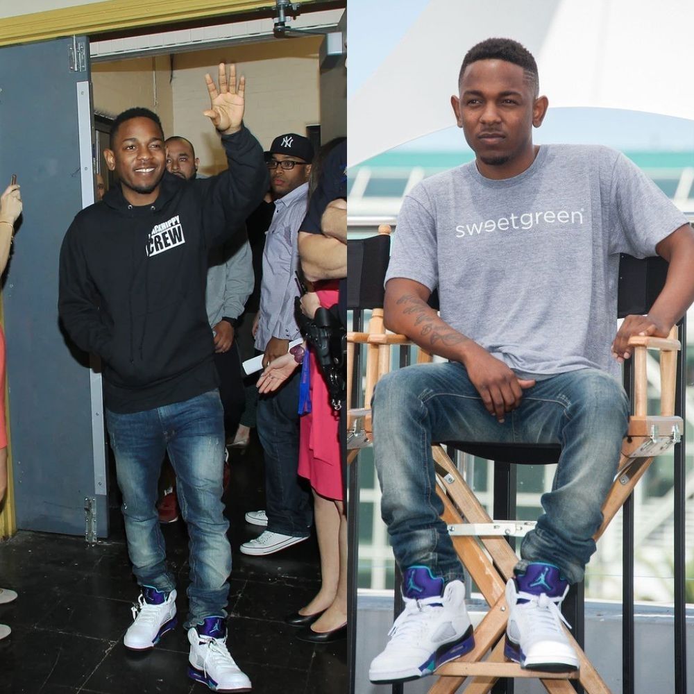 Air Jordan 5 Retro Grape White 2013