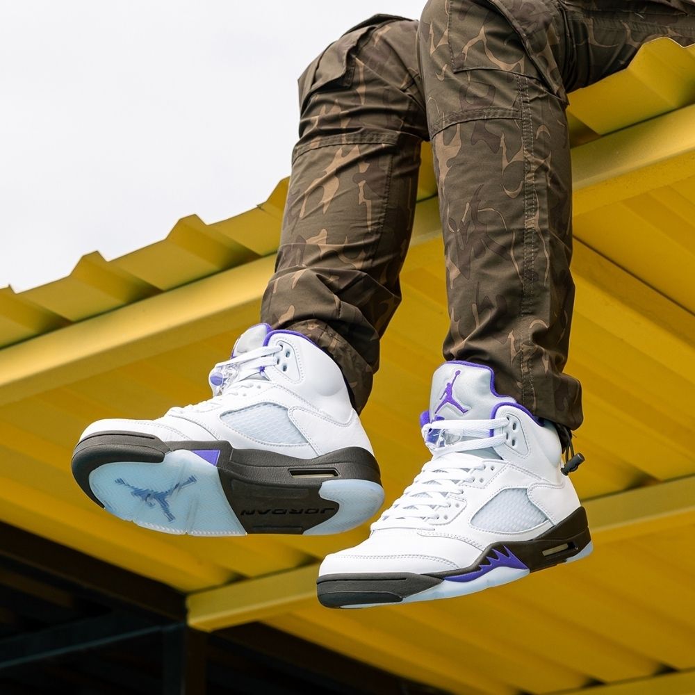 Air Jordan 5 Retro Concord White