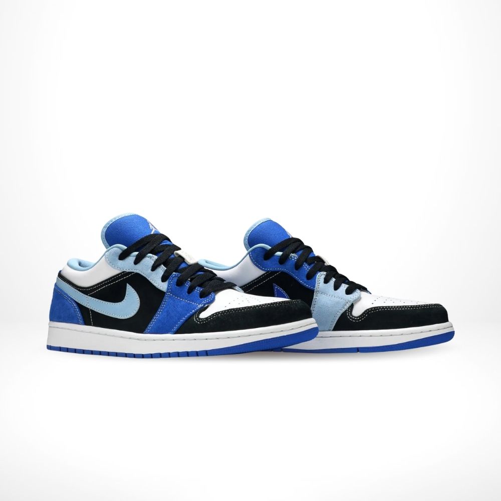 Air Jordan 1 Low Race Blue White SE