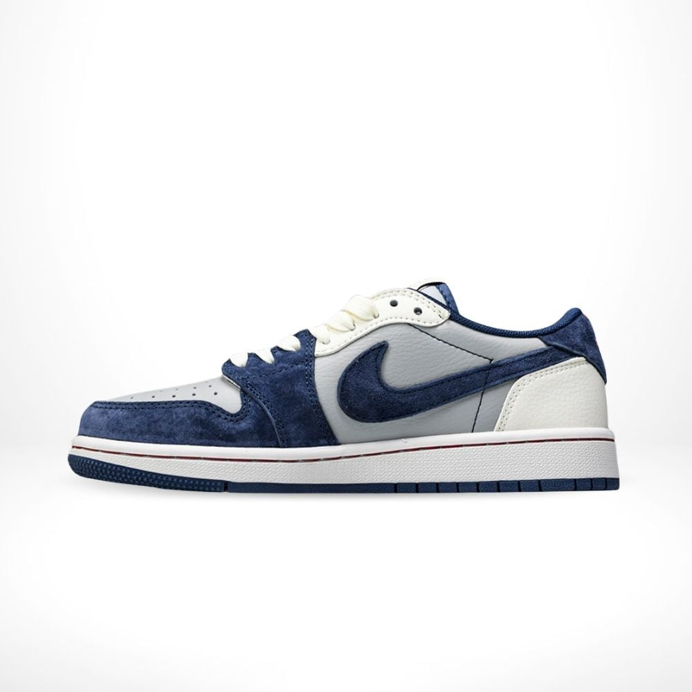 Air Jordan 1 Low x Travis Scott x Undefeated Navy Grey