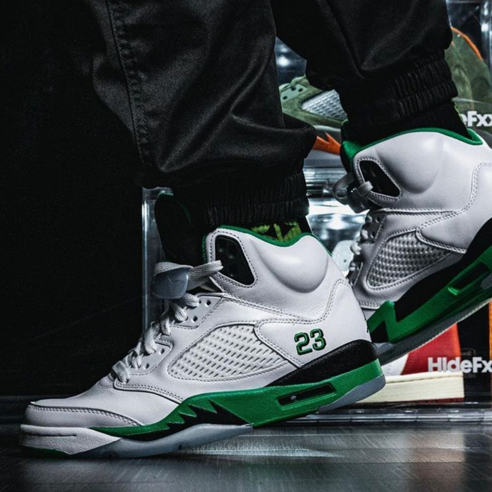 Air Jordan 5 Retro Lucky Green