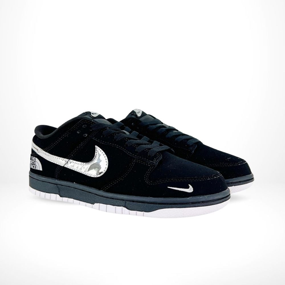 Nike SB Dunk Low X The North Face Black Chrome Silver