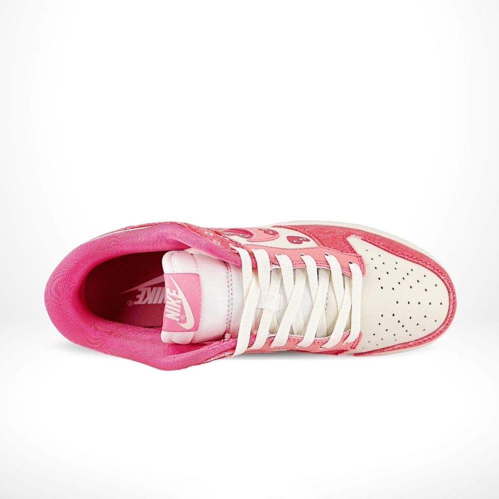 Nike SB Dunk Low X Comme Des Gracons Play Pink Hearts